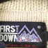ファーストダウン FIRST DOWN ジップアップカウチンニットカーディガン メンズ import:L